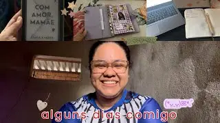 vlog | dois dias comigo, estudos, leitura, tour pelo journal e indicação de app