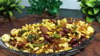 Crispy Chai Snack Mix Recipe | Makhana Murmura Namkeen at Home