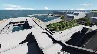 Linnahalli visualiseering