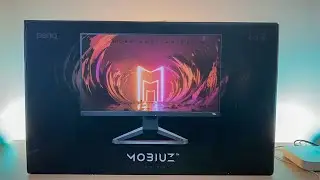 Распаковка и первые впечатления BenQ Mobiuz EX2710
