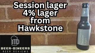 Session Lager, 4% Lager from Hawkstone