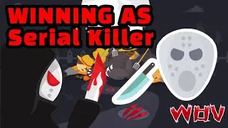 I won as Serial Killer!!! || Werewolf Online  - Casual #32