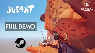 JUSANT - NEW Climbing game / Full DEMO Gameplay / No commentary / STEAM - PC 60fps