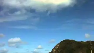 Unstable air causing cumulus,following a cold front (at Ilf