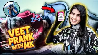 Tasneem Veet Prank || with mk || 😂😂 Funny beast 