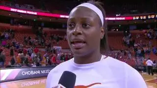 Texas Women's Basketball: Joyner Holmes Postgame Interview vs Texas Tech [Jan. 3, 2017]