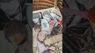 Anime journal with me | yagami light death note #animejournal #deathnote #lightyagami #yagamilight
