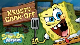 Spongebob: Krusty Cook-Off Gameplay  - unlocking Krusty krab uniform and patrick