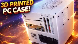 UPDATE on the Small 3d printed pc case for ATX PSU