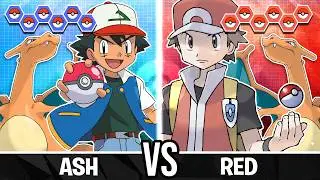 Ash vs Red - Pokemon Battle