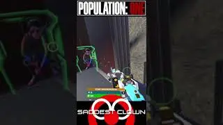 Saddest Clown - POPULATION: ONE ~ How NOT to use a Katana shield - Highlights #Short