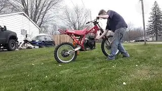 Predator 212 dirt bike cvt install and ride