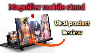 viral product review | magnifier mobile stand