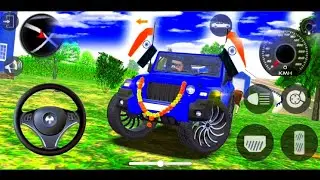 Modified Mahindra Thar😈Games:Indian Blue Thar (Gadi Wala Games) Car Game Android Game - #2026
