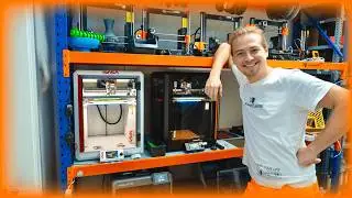 Mein komplettes 3D-Druck-Studio 🔥 So sieht es wirklich hinter den Kulissen aus / SU