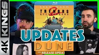 DUNE 4K LOSING FEATURES, A NEW DEMONS 4K SET, & TREMORS 2 BLU DEBUT | 4K Kings Discuss