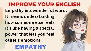 Empathy | Improve your English | Everyday Speaking | Level 1 | Shadowing Method