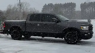 Ram Rebel GT против ледяного шторма в Висконсине 2026 года