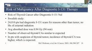 MTOS 2021 Nuclear Workshop: Appropriate Use Criteria for RAI Imaging and Treatment