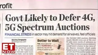5G Spectrum Auction Delayed?