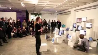 Anim.OS - performance at Tin Sheds Gallery August 9 2012