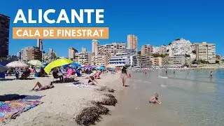 Alicante Beach Walk 2023 -  Cala de Finestrat / SPAIN