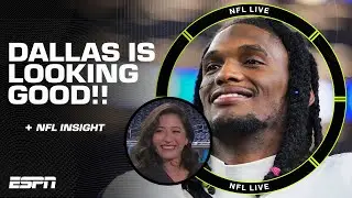 It's a joy to watch this Dallas Cowboys run game 🤩 + My thoughts on Jalen Hurts 👀 | NFL Live