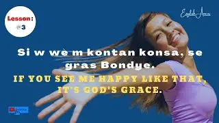 50 phrases kap ede w pale Angl&egrave; | Speak English in 50 phrases _Lesson 3