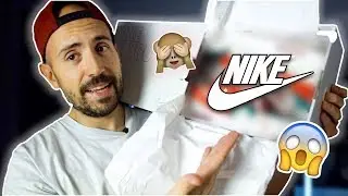 Cette paire de Nike est UNIQUE! 1 SEULE AU MONDE, enfin j'espère 😅
