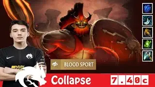 [DOTA 2] TSpirit.Collapse MARS [TEAM SPIRIT vs TEAM LIQUID] [FISSURE UNIVERSE 8] [7.40c]