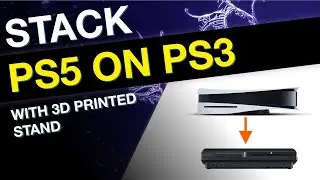 3D Printed Stand Keeps Your PS5 Stackable