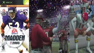 Playing Madden 2005 in 2021! Super Bowl Game (XBOX)