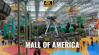 4K Mall of America | World's Largest Indoor Theme Park