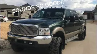 7.3 POWERSTROKE gets SWEET MBRP 4