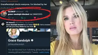 Grace Randolph Blocks Everyone Who Disagrees w/Her (Including Me) - Is She a Narcissist?