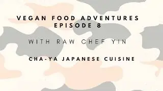 AMAZING VEGAN Japanese Dinner in Berkeley: Cha-ya Japanese Vegetarian Cuisine