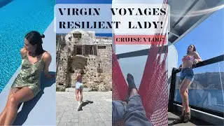 CRUISE VLOG | SAILING ON VIRGIN VOYAGES RESILIENT LADY!