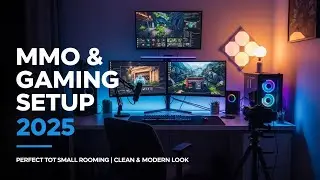 Setting Up a New Desk Setup for MMO, and Design &mdash; Perfect for Small Rooms and Aesthetic Arrangement