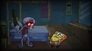 Fnf doomsday (@inceddyble remix) but legally distinct sponge guy sings It