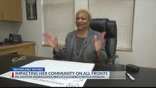 Remarkable Woman Ianthia Fisher driving her community forward, giving credit to God