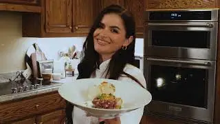 Field to Table with Bri Coelho: Venison Tartar with Crispy Rice Crackers and Smoked Egg Yolk
