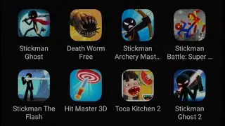 Stick War,Stickman Ghost,Stickman,Hit Master 3D,Toca Kitchen 2,Stickman Battle,Stickman Archery Mast