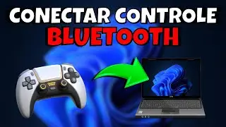 COMO ADICIONAR ou CONECTAR CONTROLE GAMEPAD BLUETOOTH no PC 💻✅