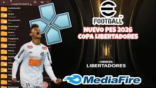 COMO DESCARGAR EL NUEVO PES 2026 COPA LIBERTADORES PARA PPSSPP (KITS, TODO ACTUALIZADO AL 2026) 🤯
