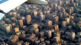 Landing in Cairo İnternational Airport
