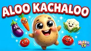 आलू कचालू Vegetable Adventure | Cute Characters Funny Moments | Hindi Kids Rhyme