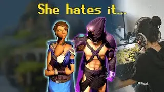 I made my girlfriend play Runescape