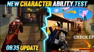 Ob35 Update New Character Ability Test || Ob35 New Character full review