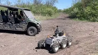 High-speed Autonomous Navigation of 6-wheel Off-road Vehicle on Rough Trails