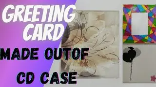 Greeting cards latest design handmade | Reuse CD Card Case.